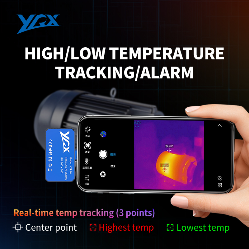 YXP96 Android USB-C Smartphone - Nf 521 Thermal Imaging Camera recension och pris