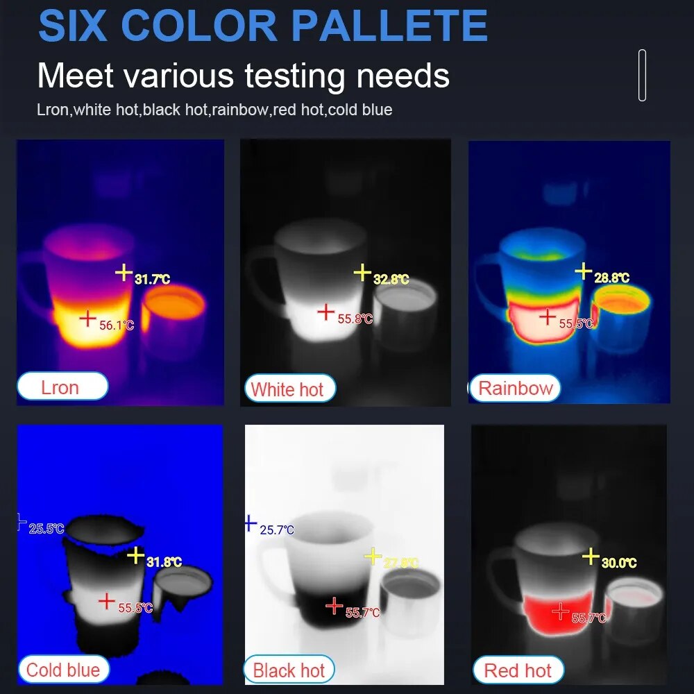 TOOLTOP T7 256*192 Android Typ - Nf 521 Thermal Imaging Camera recension och pris