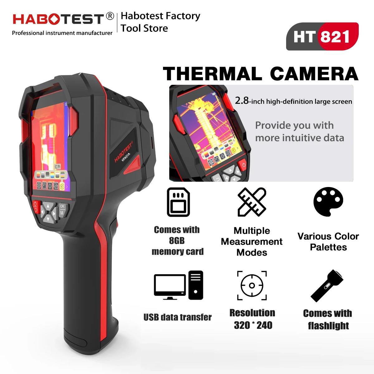 HABOTEST HT821A Thermal Camera - Nf 521 Thermal Imaging Camera recension och pris
