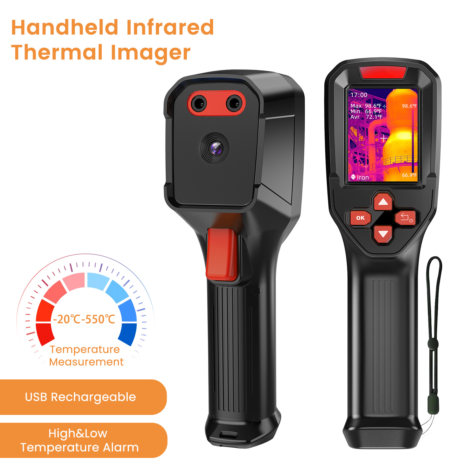 USB Rechargeable Thermal Imagi - Nf 521 Thermal Imaging Camera recension och pris